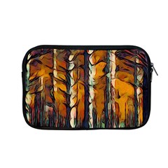 Forest Woods Trees Night Shadows Apple Macbook Pro 13  Zipper Case by Pakrebo