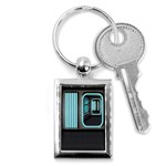 Explore Outer Space Sci Fi Fantasy Key Chain (Rectangle) Front