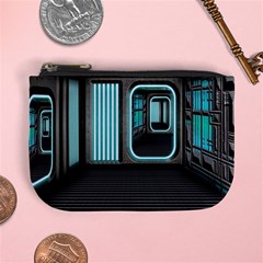 Explore Outer Space Sci Fi Fantasy Mini Coin Purse by Pakrebo