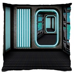 Explore Outer Space Sci Fi Fantasy Large Cushion Case (one Side) by Pakrebo