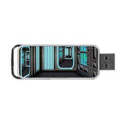 Explore Outer Space Sci Fi Fantasy Portable Usb Flash (two Sides) by Pakrebo