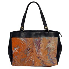 Marbled Paper Mottle Color Movement Oversize Office Handbag (2 Sides) by Pakrebo