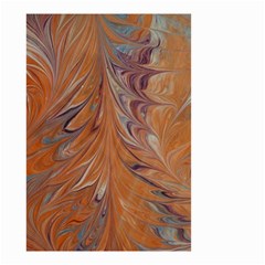 Marbled Paper Mottle Color Movement Small Garden Flag (two Sides) by Pakrebo