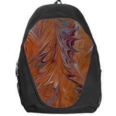 Marbled Paper Mottle Color Movement Backpack Bag by Pakrebo