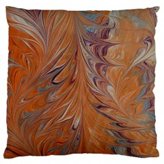 Marbled Paper Mottle Color Movement Standard Flano Cushion Case (one Side) by Pakrebo