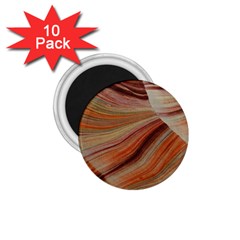 Marbled Paper Mottle Color Movement 1.75  Magnets (10 pack) 