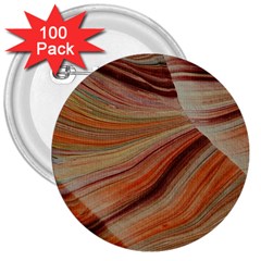 Marbled Paper Mottle Color Movement 3  Buttons (100 pack) 