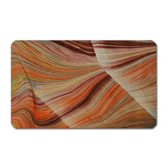 Marbled Paper Mottle Color Movement Magnet (Rectangular)