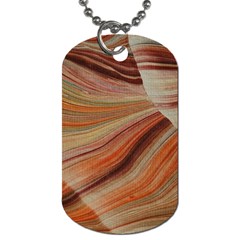 Marbled Paper Mottle Color Movement Dog Tag (One Side)