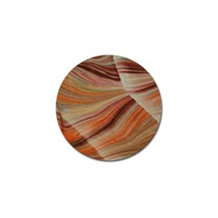 Marbled Paper Mottle Color Movement Golf Ball Marker