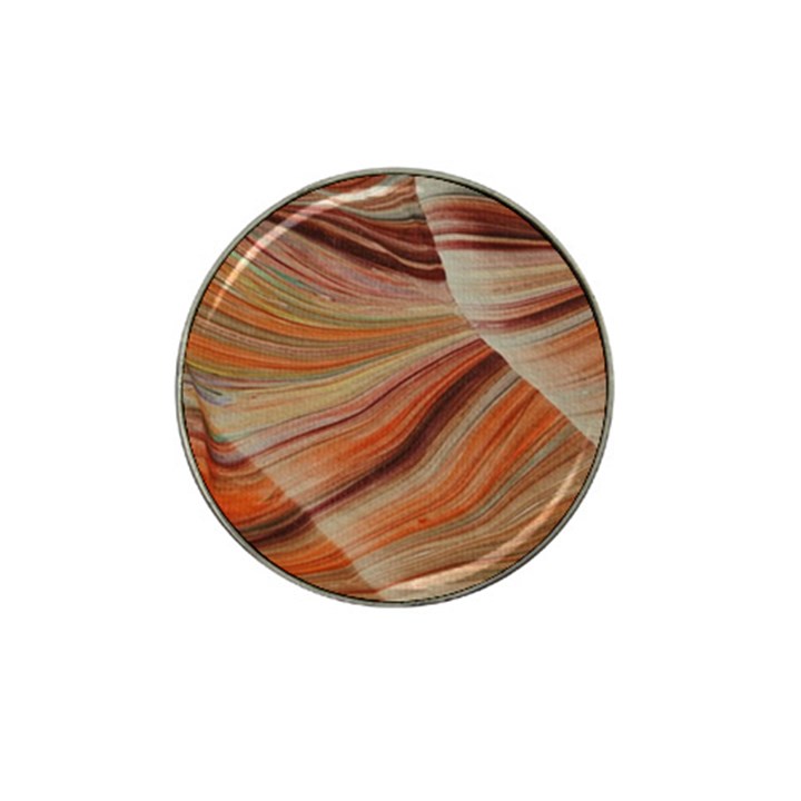 Marbled Paper Mottle Color Movement Hat Clip Ball Marker (4 pack)