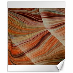 Marbled Paper Mottle Color Movement Canvas 16  x 20 