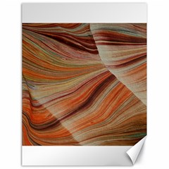 Marbled Paper Mottle Color Movement Canvas 18  x 24 