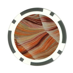 Marbled Paper Mottle Color Movement Poker Chip Card Guard