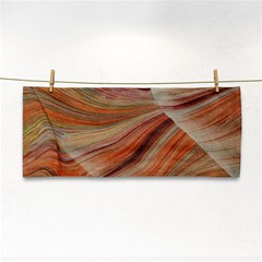 Marbled Paper Mottle Color Movement Hand Towel