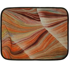 Marbled Paper Mottle Color Movement Fleece Blanket (Mini)