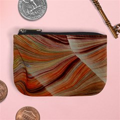 Marbled Paper Mottle Color Movement Mini Coin Purse by Pakrebo