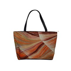 Marbled Paper Mottle Color Movement Classic Shoulder Handbag