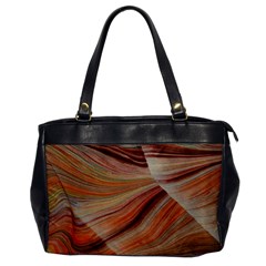 Marbled Paper Mottle Color Movement Oversize Office Handbag by Pakrebo