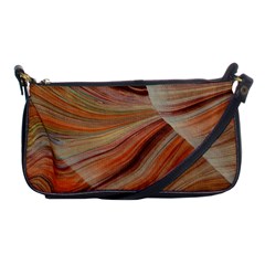 Marbled Paper Mottle Color Movement Shoulder Clutch Bag