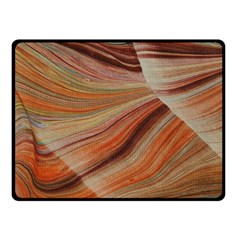 Marbled Paper Mottle Color Movement Fleece Blanket (Small)