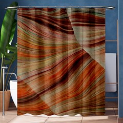 Marbled Paper Mottle Color Movement Shower Curtain 60  x 72  (Medium) 