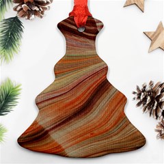 Marbled Paper Mottle Color Movement Ornament (Christmas Tree) 