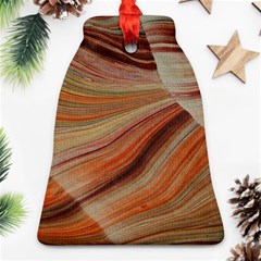 Marbled Paper Mottle Color Movement Ornament (Bell)