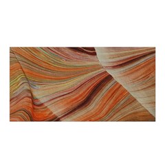 Marbled Paper Mottle Color Movement Satin Wrap