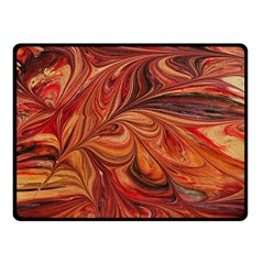 Marbled Paper Mottle Color Movement Fleece Blanket (small) by Pakrebo