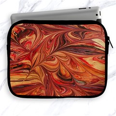 Marbled Paper Mottle Color Movement Apple Ipad 2/3/4 Zipper Cases by Pakrebo