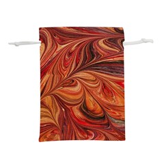 Marbled Paper Mottle Color Movement Lightweight Drawstring Pouch (m)