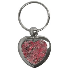 Mottle Color Movement Colorful Key Chain (heart) by Pakrebo