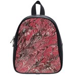 Mottle Color Movement Colorful School Bag (Small) Front