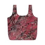 Mottle Color Movement Colorful Full Print Recycle Bag (M) Front