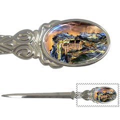 Castle Fantasy Landscape Stormy Letter Opener by Pakrebo