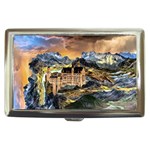 Castle Fantasy Landscape Stormy Cigarette Money Case Front