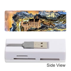 Castle Fantasy Landscape Stormy Memory Card Reader (stick) by Pakrebo