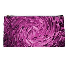 Strudel Magenta Pattern Art Spiral Pencil Cases by Pakrebo