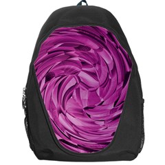 Strudel Magenta Pattern Art Spiral Backpack Bag by Pakrebo