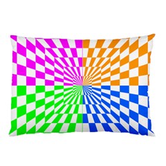 Checkerboard Again 8 Pillow Case (two Sides) by impacteesstreetwearseven