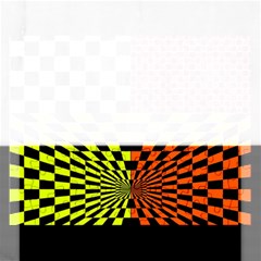 Checkerboard Again 7 Rectangular Jigsaw Puzzl by impacteesstreetwearseven