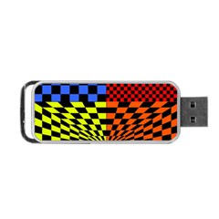 Checkerboard Again 7 Portable USB Flash (Two Sides)