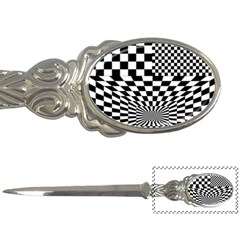 Checkerboard Again 6 Letter Opener