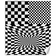 Checkerboard Again 6 Canvas 8  X 10  by impacteesstreetwearseven