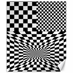 Checkerboard Again 6 Canvas 20  x 24 