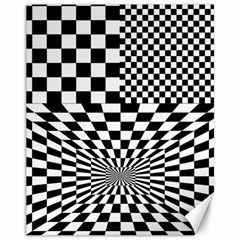 Checkerboard Again 6 Canvas 11  x 14 