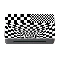 Checkerboard Again 6 Memory Card Reader With Cf by impacteesstreetwearseven