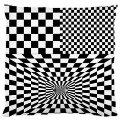 Checkerboard Again 6 Standard Flano Cushion Case (one Side) by impacteesstreetwearseven