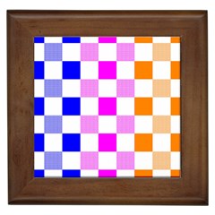 Checkerboard Again 9 Checkerboard Again 9 Framed Tile by impacteesstreetwearseven